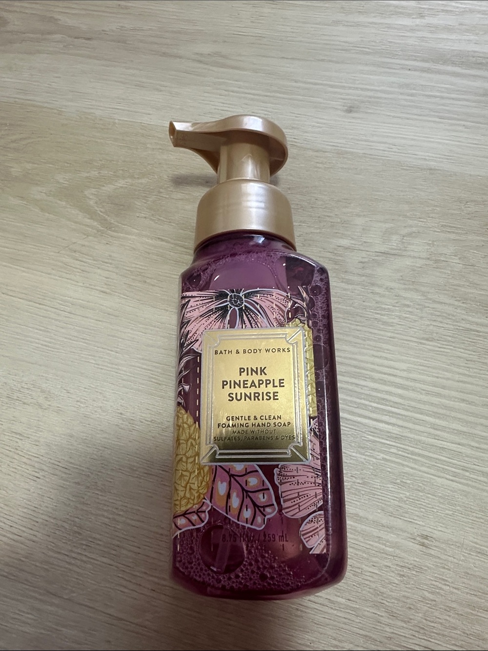 Pink Pineapple Sunrise Foaming Hand Soap - Picture 2 of 3